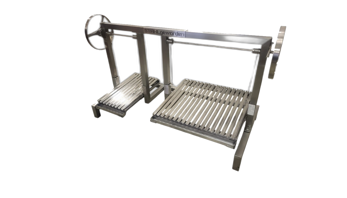 Standard Double Grill - Two V-grates, twice the surface