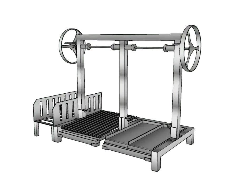Double Grill without Gap - Maximum continuous cooking surface