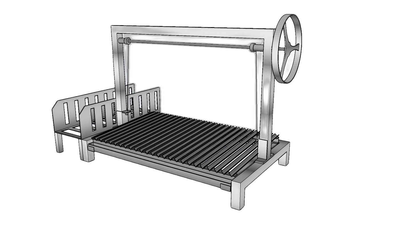 Standard Grill Simple - The configurable single-grid Argentine grill